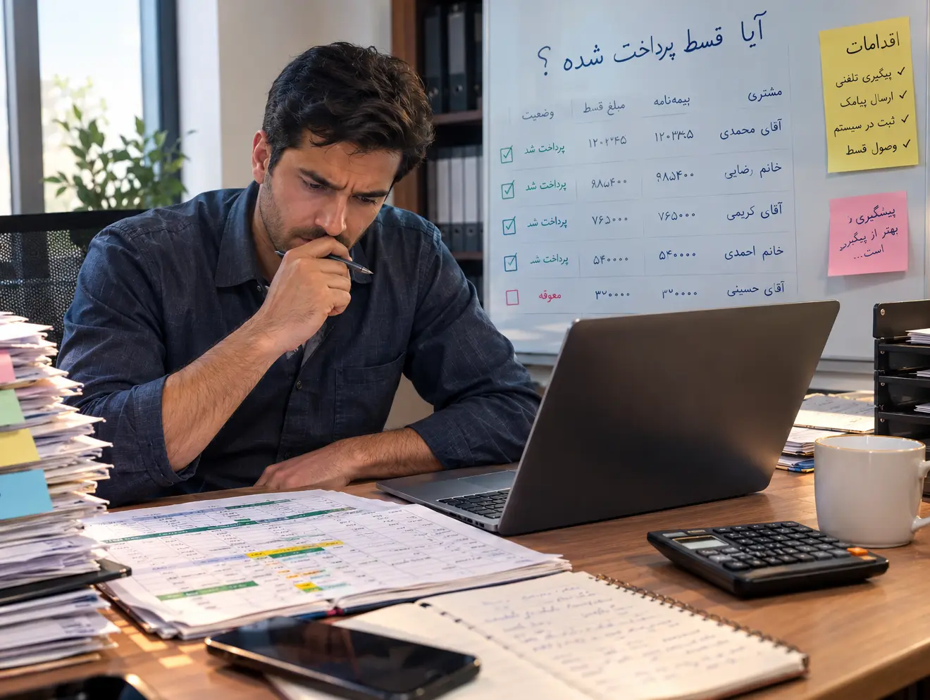 چرا معوقات نمایندگی در اکسل گم می‌شود